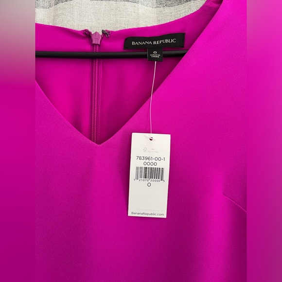 Banana Republic Fuchsia Shift Dress - Picture 4 of 4